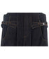 Wide-leg Denim Overalls
